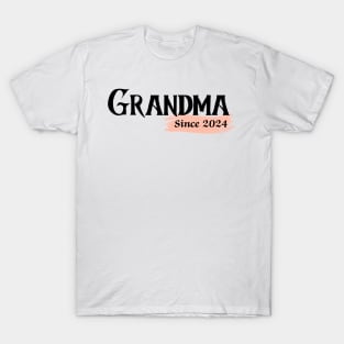 Grandma since 2024 T-Shirt